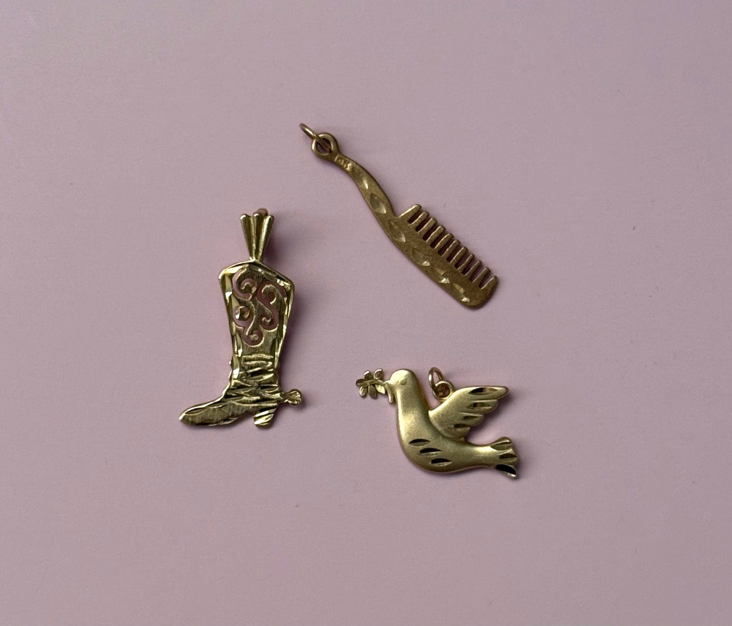 14k Vintage Pendants