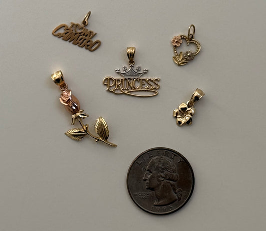 10k + 14k Pendants
