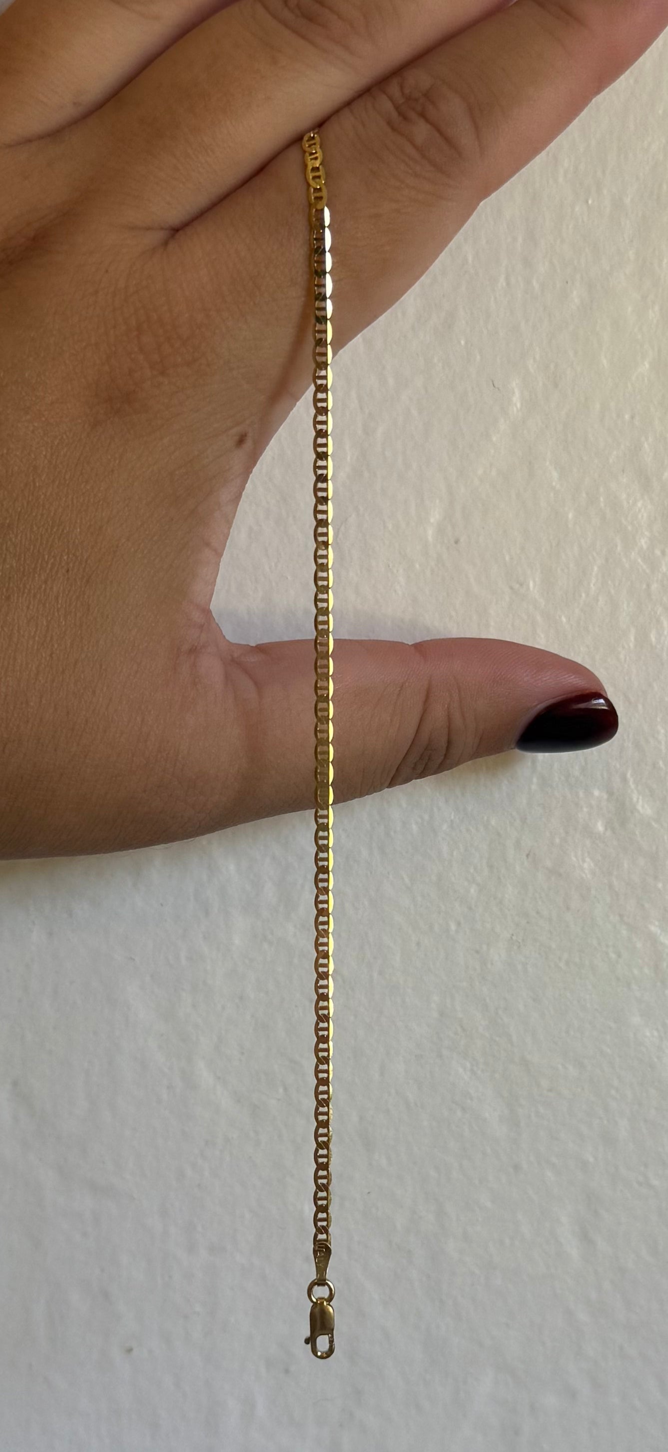 14k Flat Gucci Link Bracelet