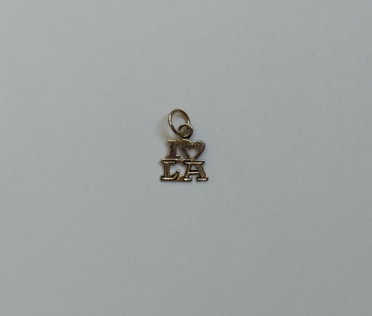 14k I <3 LA Pendants