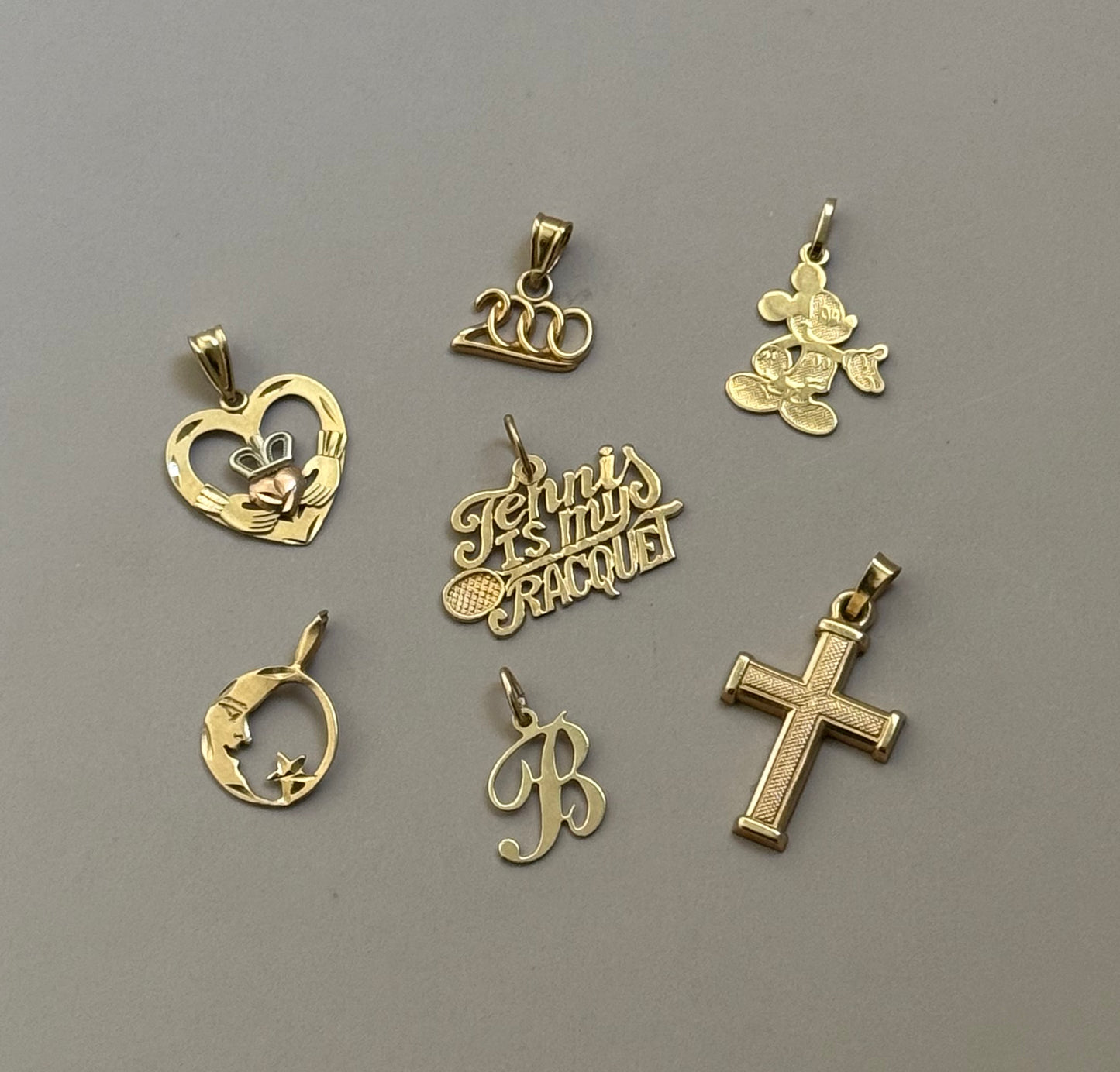 10k + 14k Pendants