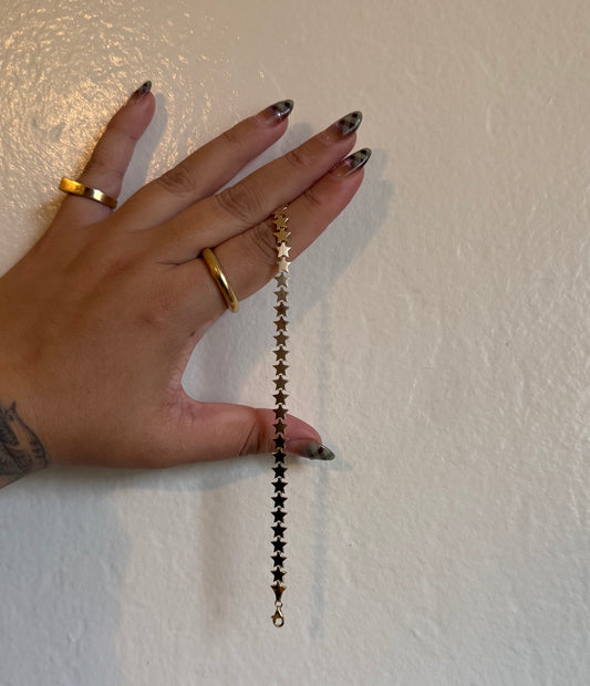 14k Star Bracelet