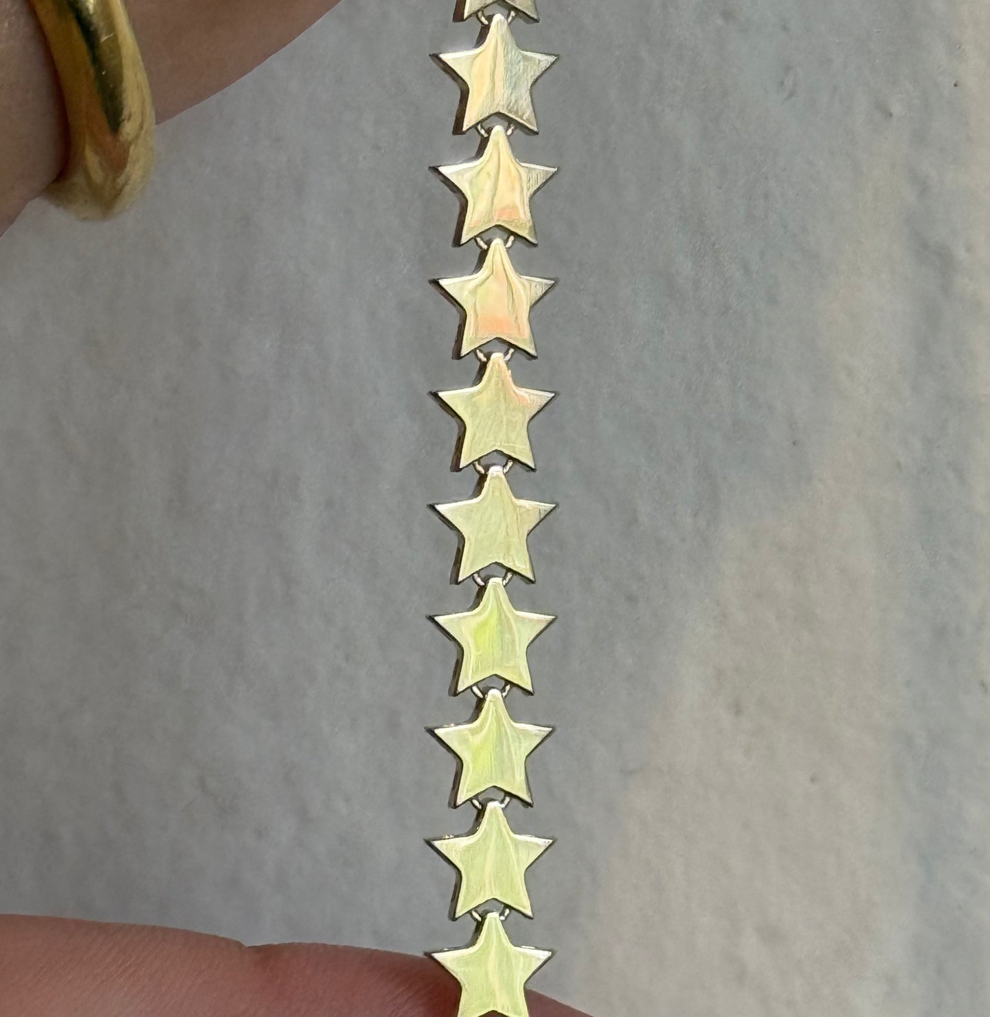 14k Star Bracelet