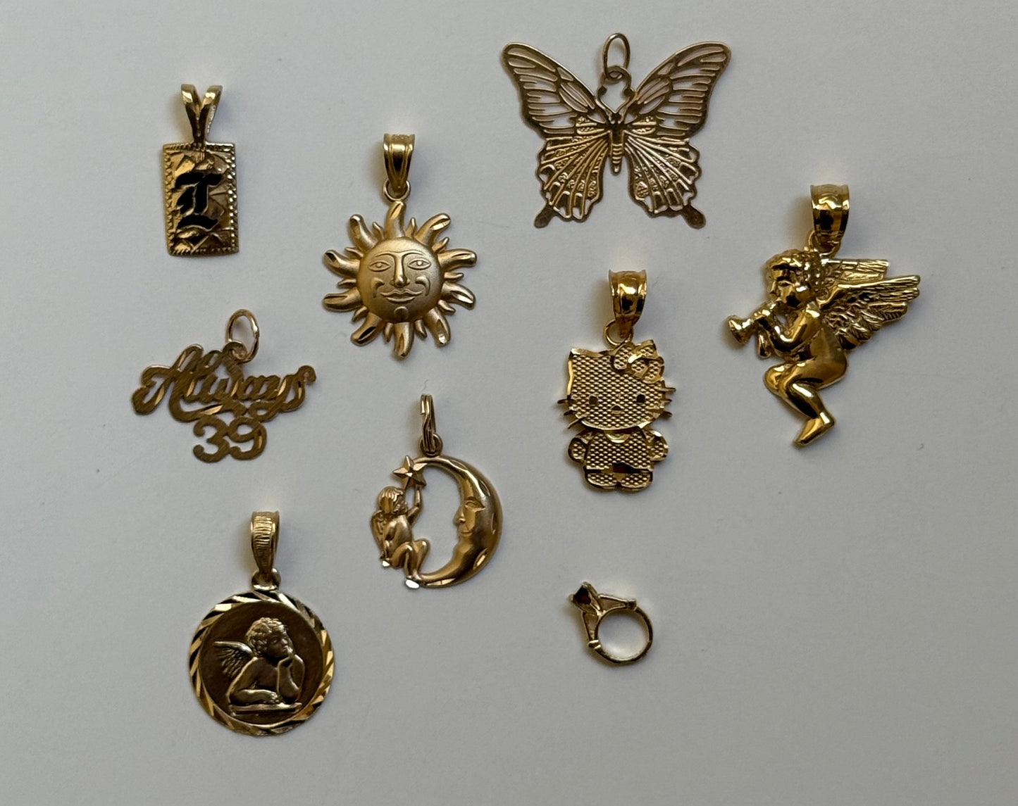 10k + 14k Pendants