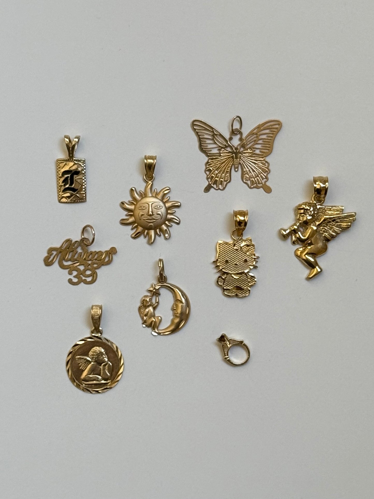 10k + 14k Pendants