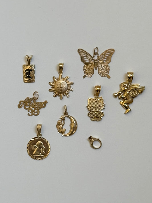 10k + 14k Pendants