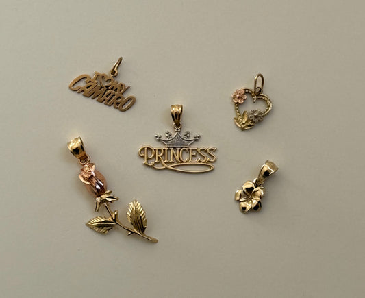 10k + 14k Pendants