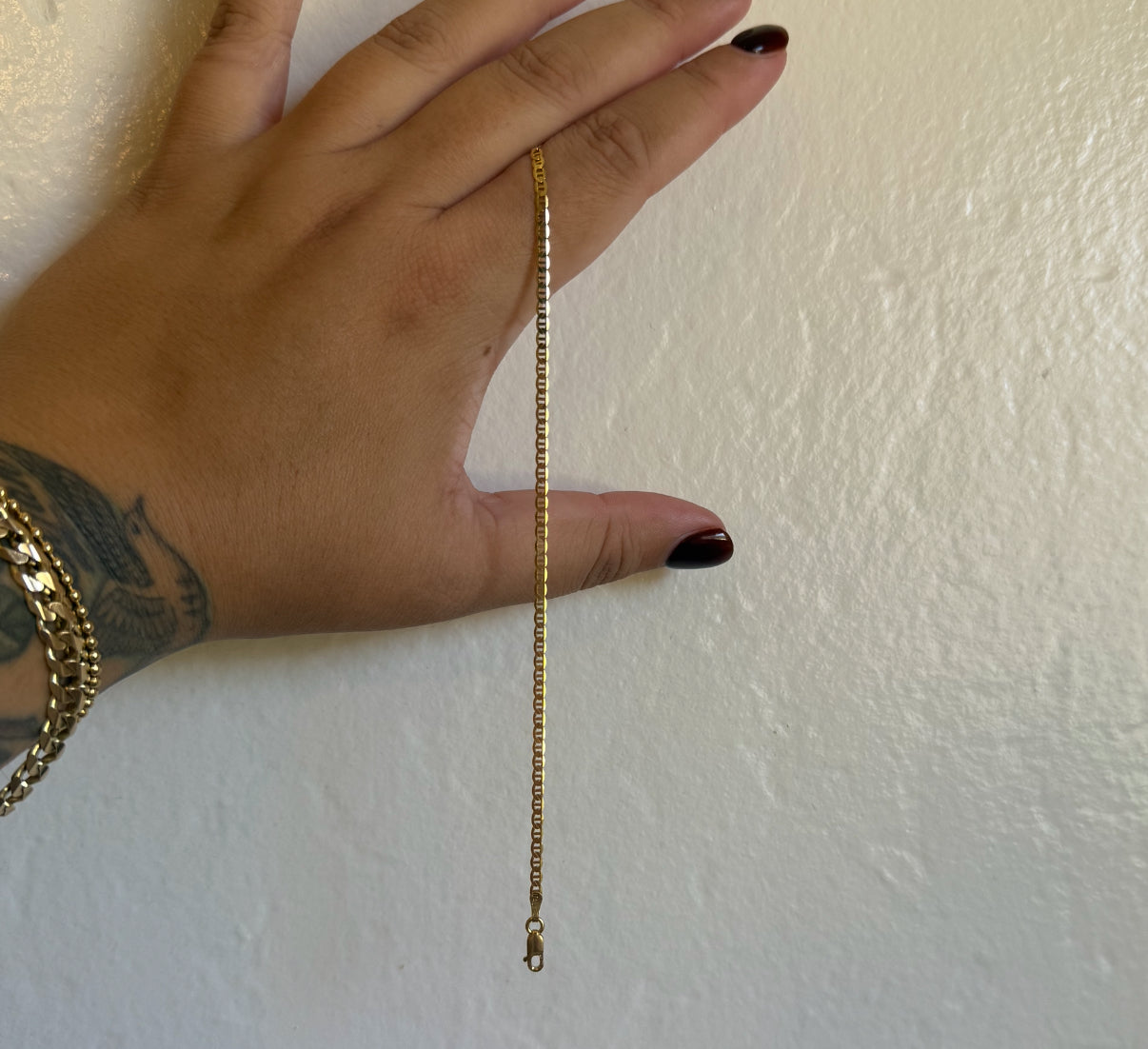 14k Flat Gucci Link Bracelet