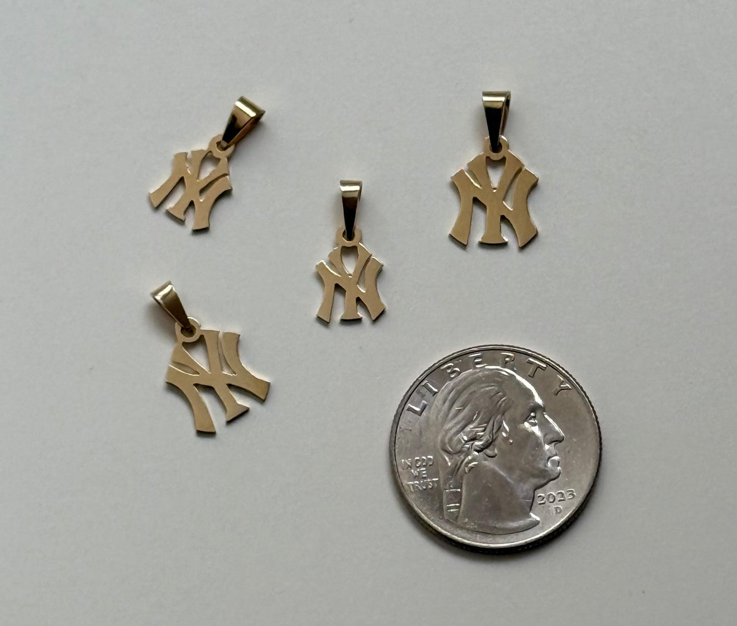 14k NY Pendants