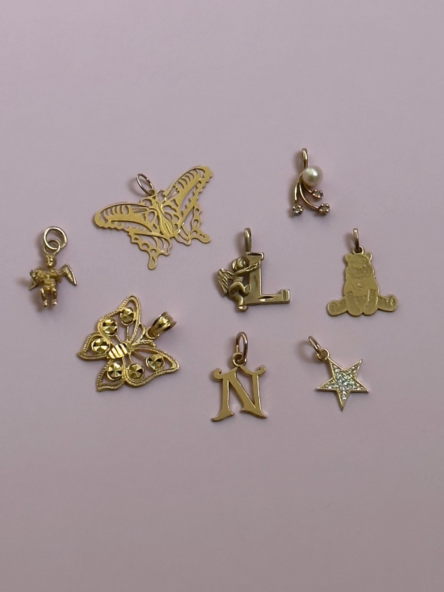 10k + 14k Pendants