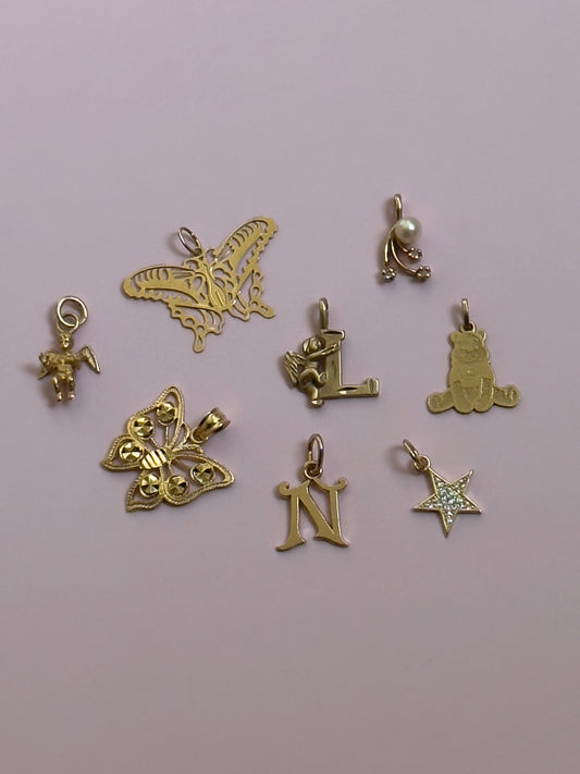 10k + 14k Pendants