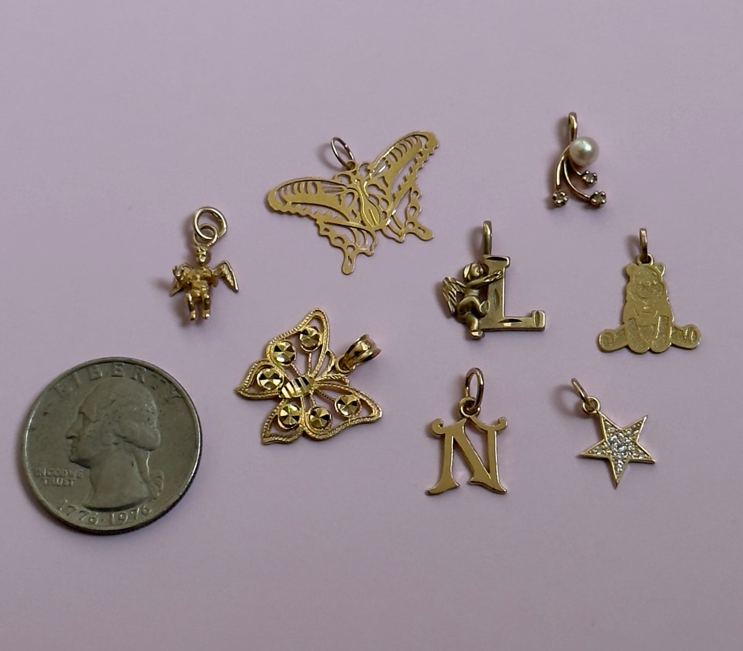 10k + 14k Pendants