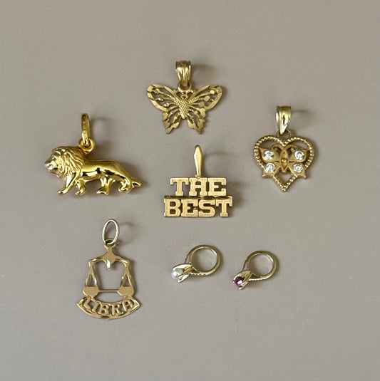 10k + 14k Pendants